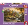 Schmidt Spiele Dėlionė Blend Cota Summer House 58639, 1000 vnt., 69.3x49.3 cm, kartonas, įvairiaspalvė, nuo 12 m.