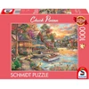 Schmidt Spiele dėlionė Chuck Pinson Shore In Evening Gold 58553, 1000 vnt., 69.3 cm x 49.3 cm, kartonas, įvairiaspalvė, 12+ metų