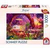 Schmidt Spiele Dėlionė Jeff Haynie: Camping-Paradies in der Wüste 58574, 1000 vnt., 69.3x49.3 cm, kartonas, įvairiaspalvė