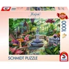Schmidt Spiele Dėlionė Jeff Haynie Viktorianisches Gewächshaus 58633, 1000 vnt., 69.3x49.3 cm, kartonas, įvairiaspalvė, nuo 12 m.