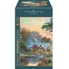 Schmidt Spiele medinė dėlionė Thomas Kinkade Studios 59797, 1000 vnt, 69,3x49,3cm, HDF, lazerinis pjovimas, Whimsies figūros