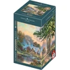 Schmidt Spiele medinė dėlionė Thomas Kinkade Studios 59797, 1000 vnt, 69,3x49,3cm, HDF, lazerinis pjovimas, Whimsies figūros