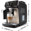 Severin TK 5547, automatinis kavos aparatas, 5547, 1500W, 1.8L, 15bar, 5 stiprumo nustatymai, LatteGo