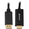 Sharkoon Adapterkabel Displayport 1.2 > HDMI 4K (juodas, 1 Meter)