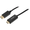 Sharkoon Adapterkabel Displayport 1.2 > HDMI 4K (juodas, 2 Meter)