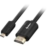 Sharkoon cable HDMI -> micro HDMI 4K juodas 1.5m - A-D