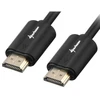 Sharkoon Kabelis HDMI Stecker > HDMI Stecker (juodas, 1 Meter, HDMI 4K)