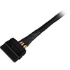 Sharkoon SATA Stromadapter (juodas, 15cm)