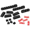 Sharkoon OfficePal Cable Organizer (juodas, 136-teilig)