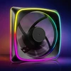 Ventiliatorius Sharkoon SHARK Lights RGB PWM Juodas