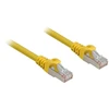Sharkoon RJ-45/RJ-45 kat.6a S/FTP geltona 0.5m
