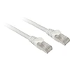 Sharkoon patch network cable SFTP, RJ-45, with Cat.7a raw cable (baltas, 2 meters)