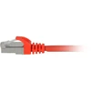 Sharkoon Patchkabel SFTP, RJ-45, mit Cat.7a Rohkabel (raudona, 1 Meter)