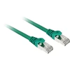 Sharkoon Patchkabel SFTP, RJ-45, mit Cat.7a Rohkabel (grün, 5 Meter)