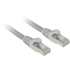 Sharkoon Patchkabel SFTP, RJ-45, mit Cat.7a Rohkabel (grau, 2 Meter)