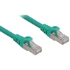 Sharkoon Patchkabel RJ45 Cat.6a SFTP (grün, 10 Meter, LSOH (Halogenfrei))