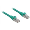 Sharkoon network cable RJ45 CAT.6a SFTP LSOH žalias 0,50m - HalogenFree