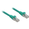 Sharkoon Patchkabel RJ45 Cat.6a SFTP (grün, 1,5 Meter, LSOH (Halogenfrei))