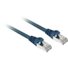 Sharkoon Patchkabel SFTP, RJ-45, mit Cat.7a Rohkabel (blau, 10 Meter)