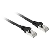 Sharkoon Patchkabel SFTP, RJ-45, mit Cat.7a Rohkabel (juodas, 10 Meter)