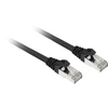 Sharkoon Patchkabel SFTP, RJ-45, mit Cat.7a Rohkabel (juodas, 50cm)