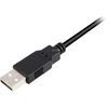 Sharkoon USB 2.0 Kabelis, USB-A Stecker > Micro-USB Stecker (juodas, 3,0 Meter)