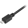 Sharkoon USB 2.0 Kabelis, USB-A Stecker > Micro-USB Stecker (juodas, 3,0 Meter)