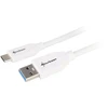 Sharkoon USB 3.1 Kabelis A-C - baltas - 0,5m