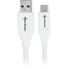 Sharkoon USB 3.1 Kabelis A-C - baltas - 0,5m