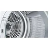 Skalbimo mašina Siemens šilumos siurblio džiovintuvas WQ33G2D41, 9kg, 1.1kWh, 63dB, 112l, 600W, 220–240V, baltas, ekranas, kondensacinis