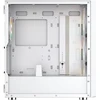 Silentware Air 100 AIR100WHITE, kompiuterio korpusas, baltas, Extended ATX, grūdintas stiklas, 2x USB 3.0, 4 ventiliatoriai