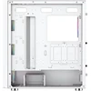 Silentware Air 100 AIR100WHITE, kompiuterio korpusas, baltas, Extended ATX, grūdintas stiklas, 2x USB 3.0, 4 ventiliatoriai