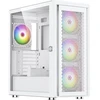 Silentware Air 100 AIR100WHITE, kompiuterio korpusas, baltas, Extended ATX, grūdintas stiklas, 2x USB 3.0, 4 ventiliatoriai