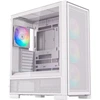 Silentware Air 2000 ARGB AIR2000WHITE, kompiuterio korpusas, baltas, Extended ATX, 7 ventiliatoriai, Tempered Glass, 2x USB 3.0