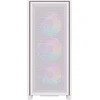 Silentware Air 2000 ARGB AIR2000WHITE, kompiuterio korpusas, baltas, Extended ATX, 7 ventiliatoriai, Tempered Glass, 2x USB 3.0