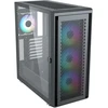 Silentware Kompiuterio korpusas AIR100BLACK, E-ATX, 2x USB 3.0, 4 ventiliatoriai, grūdintas stiklas, juoda, 360mm radiatorius