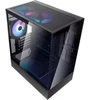 SilverStone Lucid 04, Tower-case - juodas, Tempered Glass x 2