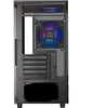 SilverStone Lucid 04, Tower-case - juodas, Tempered Glass x 2