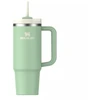 Stanley Termospuodelis su šiaudeliu „The Quencher H2.O FlowState Tumbler 0,89 l“ pistacijų spalvos