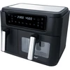 Steba dviguba karšto oro gruzdintuvė HF 9500 DUO 269500, 2400W, 9,5l, 60-200°C, 60min laikmatis, 10 automatinės programos, ekranas