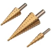 Grąžtas STEP DRILL SET 3PC Kreator