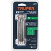 8 in 1 sulankstomas TORX atsuktuvų rinkinys metaliniame korpuse. T9-10-15-20-25-27-30-40 Truper®