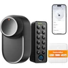 SwitchBot Lock Ultra rinkinys su Hub Mini Matter ir klaviatūra Touch