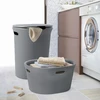 Tatay Skalbinių dėžė Baobab 40 l, pilka