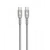 TB USB C - USB C laidas 1m silikoninės pilkos spalvos