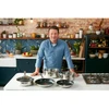 Tefal keptuvė Jamie Oliver Cook Smart E31002, 20cm, 1.24l, 250°C, nerūdijantis plienas, titano 2X neprideganti danga