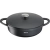 TEFAL Keptuvė gili su aliuminio dangteliu TRATTORIA 28cm ###