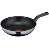 TEFAL D52619 Resist Wokpfanne 28cm mit Spiegel-Effekt juodas