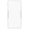 Tellur telefono dėklas su grūdinto stiklo nugarėle iPhone 8 Plus, baltas