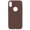 Rudas telefono dėklas Tellur Cover Slim, skirtas iPhone X/XS